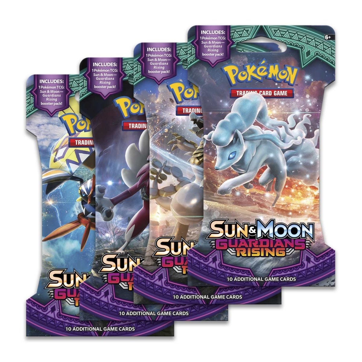 Pokémon TCG: Sun & Moon-Guardians Rising Sleeved Booster Pack (10 Cards)