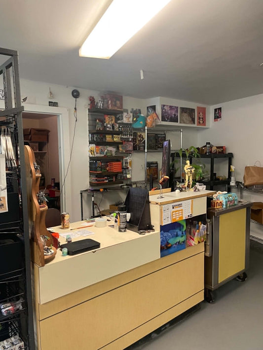 Storefront Office Hours, Location info, Giveaway information