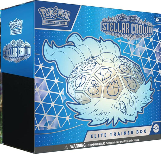 Stellar Crown Elite Trainer Box - SV07: Stellar Crown (SCR) (SEALED)