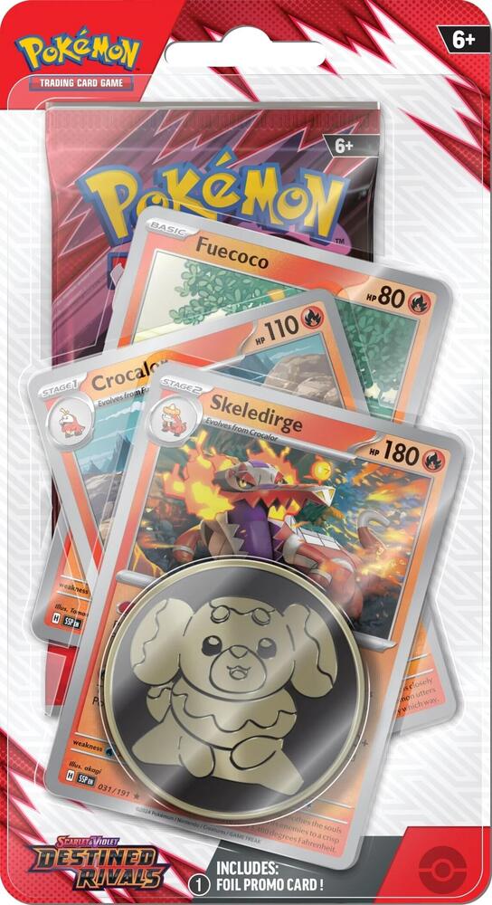 SCARLET AND VIOLET DESTINED RIVALS PROMO BOOSTER (Assortment)