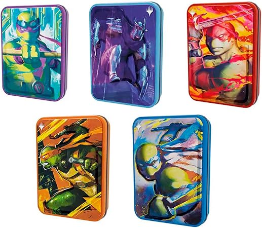 Magic: The Gathering Teenage Mutant Ninja Turtles Tin (3 Play Boosters, Assorted)
